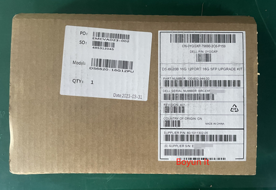 DS6620B 12 PORT 16G SFP Dell Emc Upgrade Kit 100-562-944-00 80-1011302-05